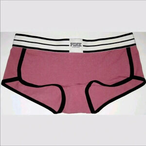 Victoria’s Secret Pink Logo Boyshort Panties VS